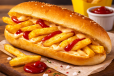 French Fries Sandwich
