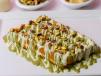 Waffle With Pistachio And White Chocolate