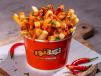 Spicy tikka fries