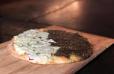 Mix Zaatar and Cheese Manakeesh
