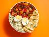 Chicken Ratatouille Bowl with Egg