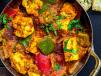Kadai Paneer with Capsicum and Onions