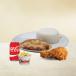 Chicken Burger Steak Meal