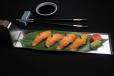Salmon Nigiri Sushi / سوشي نيغيري السلمون