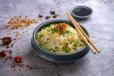 Egg Fried Rice With Scallions / أرز مقلي بالبيض والكراث
