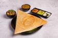 Mushroom Cheese Masala Dosa