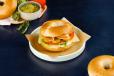 Turkey and Cheese Bagel