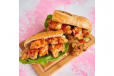 Chili Chicken Paratha Sandwich