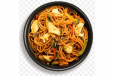 Egg Hakka Schezwan Noodles