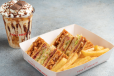 Club Sandwich And Any Shakes
