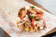 chicken shawarma tortilla wrap
