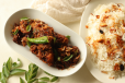 Ghee Rice with Chicken Fry
