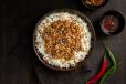 Sesame Chili Beef Rice Bowl (spicy)
