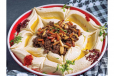 Homus With Meat And Nuts
