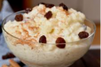 Rice pudding