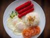 Hotdog Silog