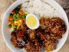 Honey Garlic Chicken Rice Bowl
