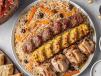 Rice With Seekh Kabab 3-Pcs