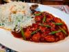 Rice With Chicken Manchurian