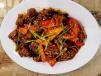 Beef Manchurian With Rice