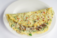 Herb Mushroom And Cheese Omelette