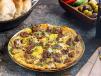 Egg with Kebab Arouq