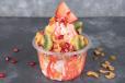 Fruit Salad With Ice Cream