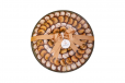 Assorted Maamoul Decor Glass Tray Set 1400gm