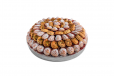 Assorted Maamoul Perce Neige Round Tray 1600gm