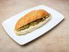 Hummus With Meat Sandwich