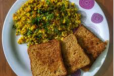 Egg Burji+Bread