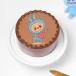 Labubu Love Chocolate Photo Cake (500 gm)