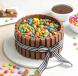 Kitkat And MandM Cream Cake (500 gm)