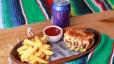 Arepa + Fries + Soft drink