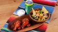 Wings + Mini Mexican salad + Soft drink