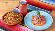 Arroz chaufa + Ceviche + soft drink