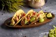 Guajillo Hard Shell Tacos Choice Of ( Soyabean /Chicken / Beef / Prawns  )