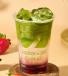 Strawberry Jasmine Matcha Lemonade