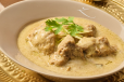 Safed Dum Gosht Korma