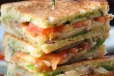 Vegetable Cheese Sandwich