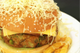 Vegetable Cheese Burger