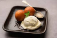 Gulab Jamun With Ice Cream