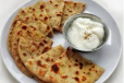 Aloo Paratha with Curd