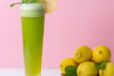 Lemon with mint