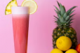 pomegranate- lemon - pineapple