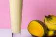 Banana , mango and milk