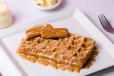 Waffle with Lotus