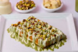 Waffle with Pistachio and White Chocolat