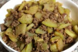 Ginisang Sayote with Beef Giniling