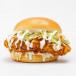 Glazed chicken burger